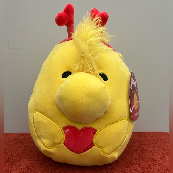 Peanuts - Woodstock 8” Valentine’s Squishmallow - Picture 1 of 5